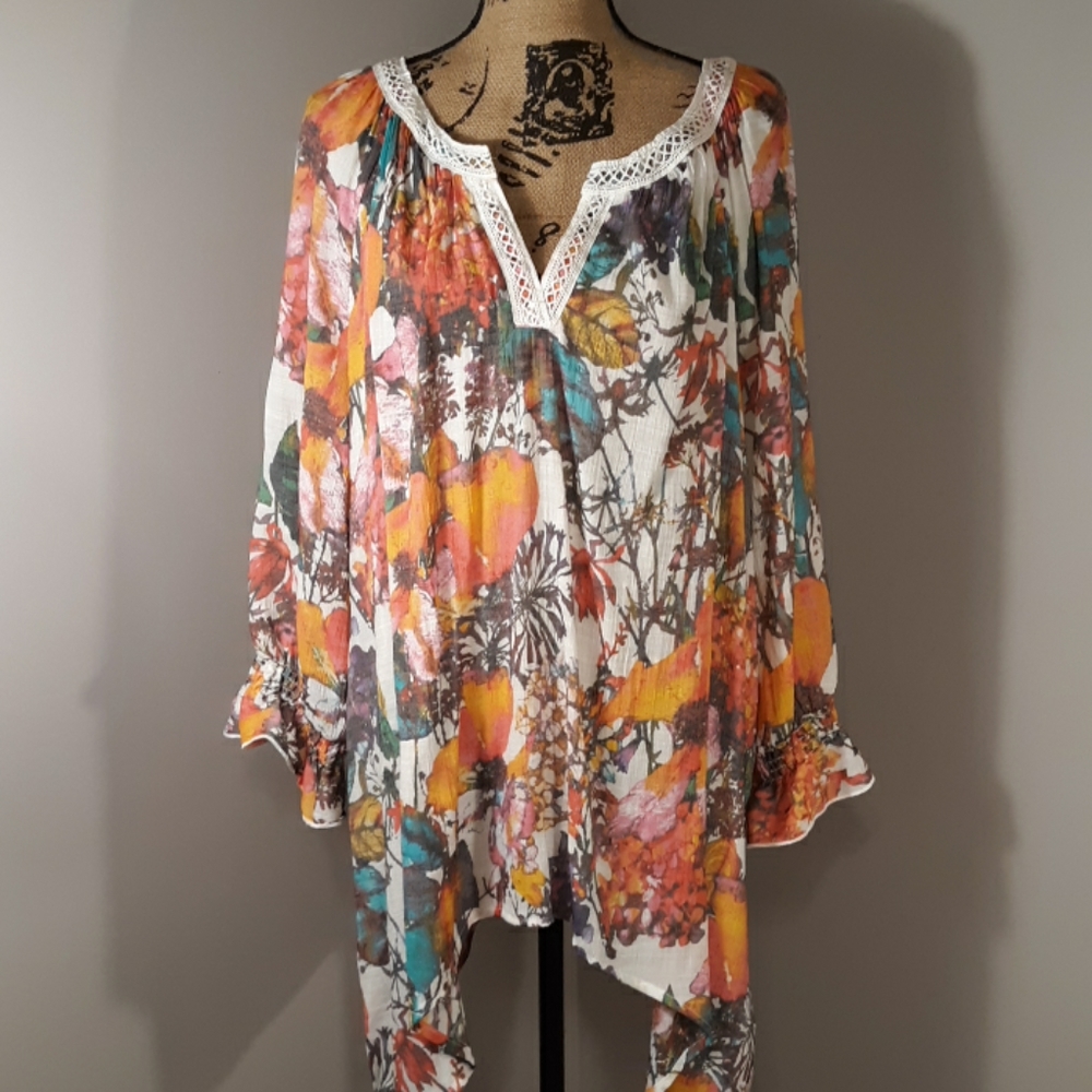 Floral Tunic 2X